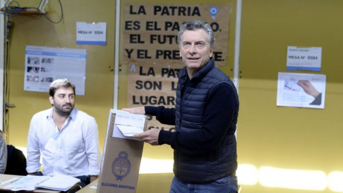 Macri votó y habló de Maldonado: "Ahora, que trabaje la justicia"