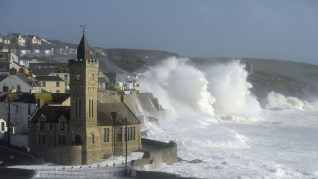 imagen La tormenta más poderosa de Irlanda dejó tres muertos
