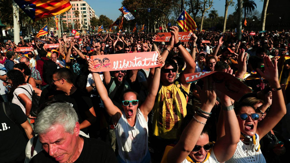 Cataluña declaró su independencia