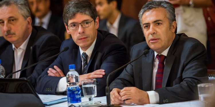 Cornejo apoya el pago a los holdouts en el Senado de la Nación