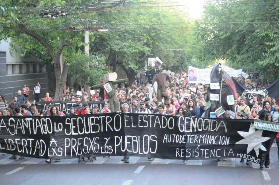 imagen A tres meses de la desaparición de Maldonado, Mendoza volvió a marchar para pedir justicia 