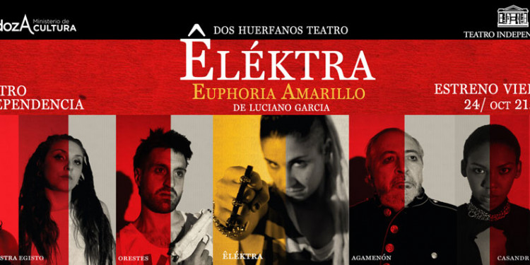 "Êléktra Euphoria Amarillo", mañana en el Teatro Independencia