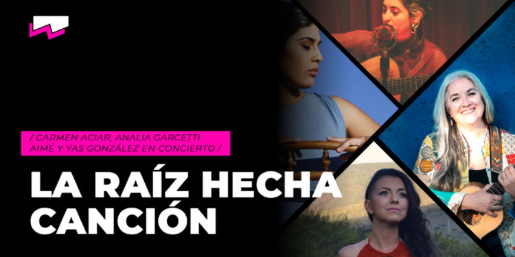El concierto "La raíz hecha canción" se presenta en la Nave UNCUYO