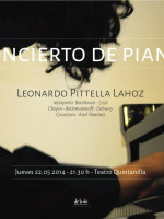 Leonardo Pitella Lahoz, talento joven en concierto