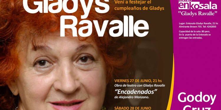 Godoy Cruz homenajea a Gladys Ravalle
