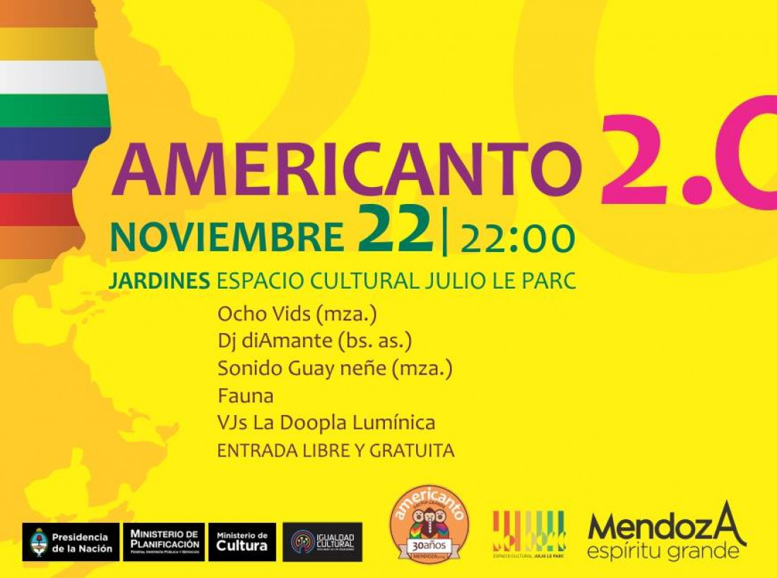 Mañana sonará el Americanto 2.0 en el Le Parc