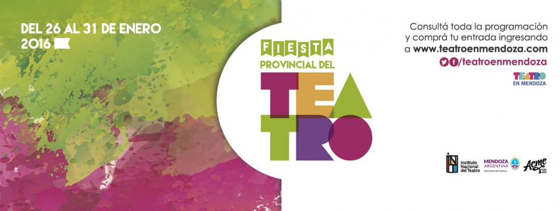 Se viene el Festival Provincial del Teatro