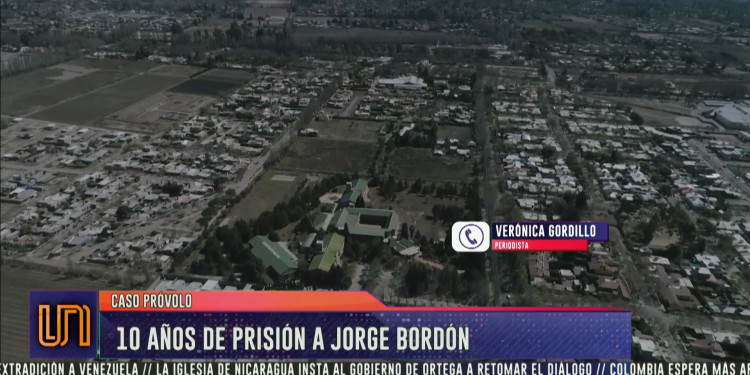 Próvolo: Bordón se declaró culpable y lo condenaron a 10 años