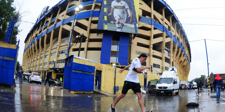 Todo listo para Boca-River