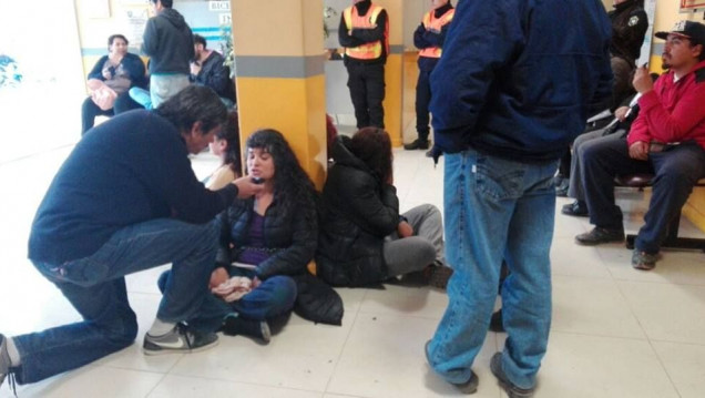 imagen La justicia ordenó desalojar a los manifestantes de la municipalidad de Jáchal