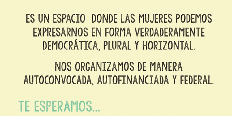 Comenzó el trigésimo Encuentro Nacional de Mujeres