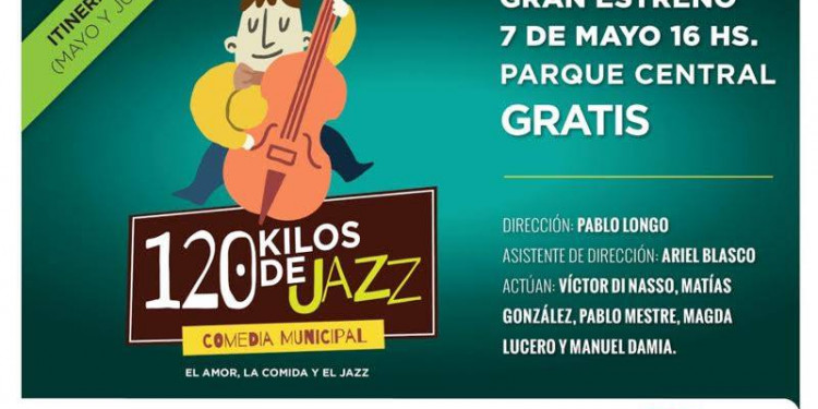 120 kilos de Jazz, el gran estreno de la Comedia Municipal 