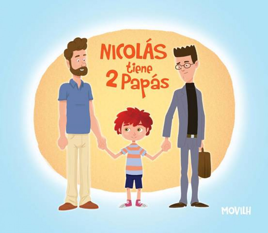 "Nicolás tiene 2 papás"