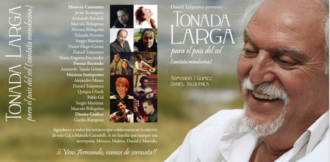 "Tonada larga para el país del sol" de Daniel Talquenca y Armando Tejada Gómez