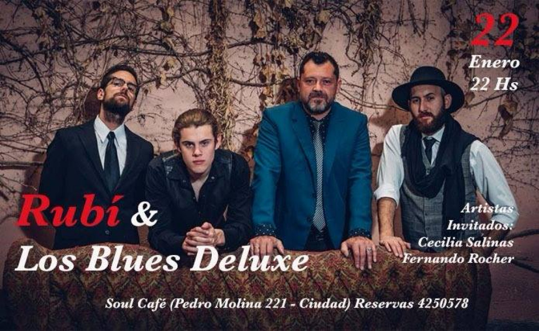 Una oportunidad para disfrutar del mejor blues local