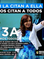 "Creo absolutamente en Cristina"
