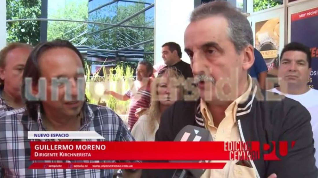 Moreno hizo campaña con los despedidos del Casino