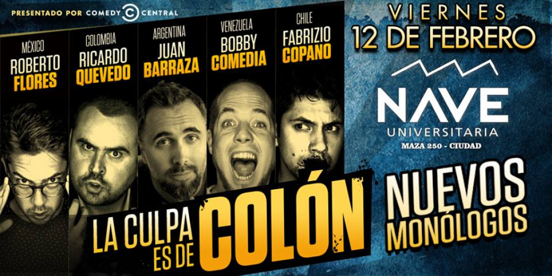 Los referentes de Stand Up Latinoamericano en la Nave Universitaria