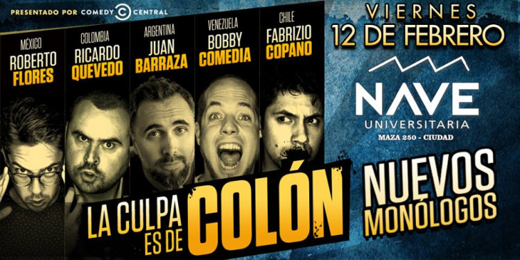 Los referentes de Stand Up Latinoamericano en la Nave Universitaria