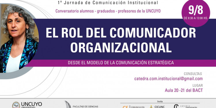 Se realizará la Primera Jornada sobre Comunicación Institucional