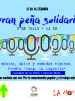 Peña solidaria por la radio la Mosquitera