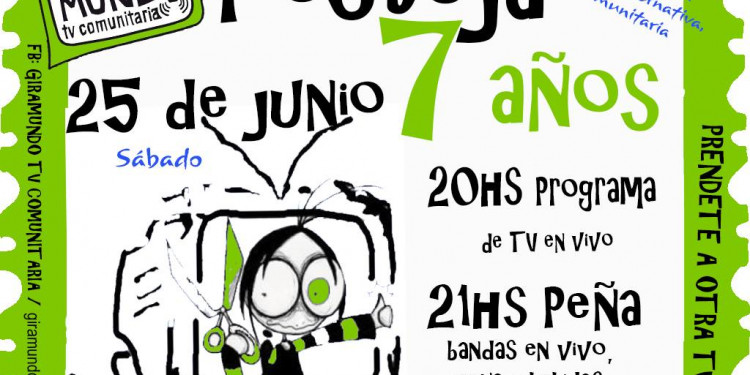 GIRAMUNDO TV FESTEJA SU SÉPTIMO CUMPLEAÑOS 