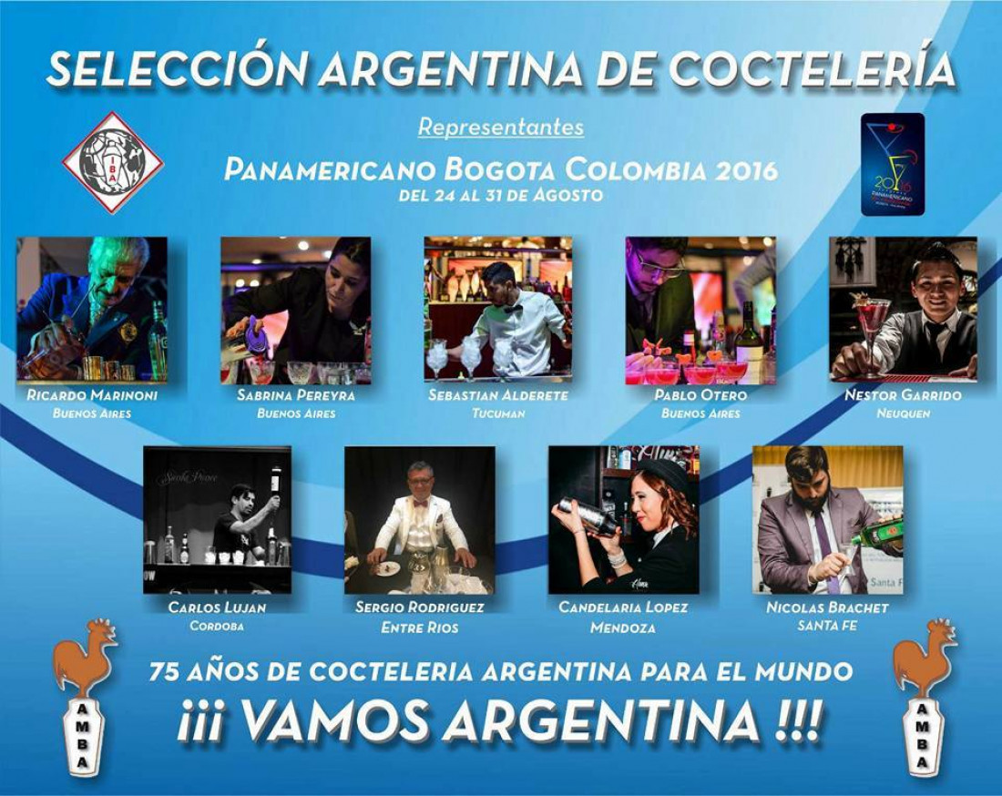 Cócteles de Mendoza a Bogotá