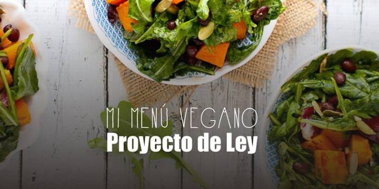 La opción de menú vegano en comedores públicos, cerca de convertirse en ley