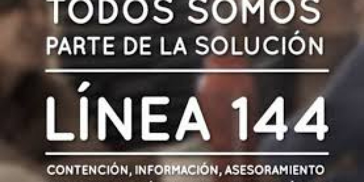 Los medios deben informar sobre la línea 144