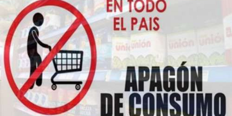 "Apagón de consumo", el boicot a los supermercados