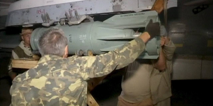 La marina rusa se suma a los ataques a Siria