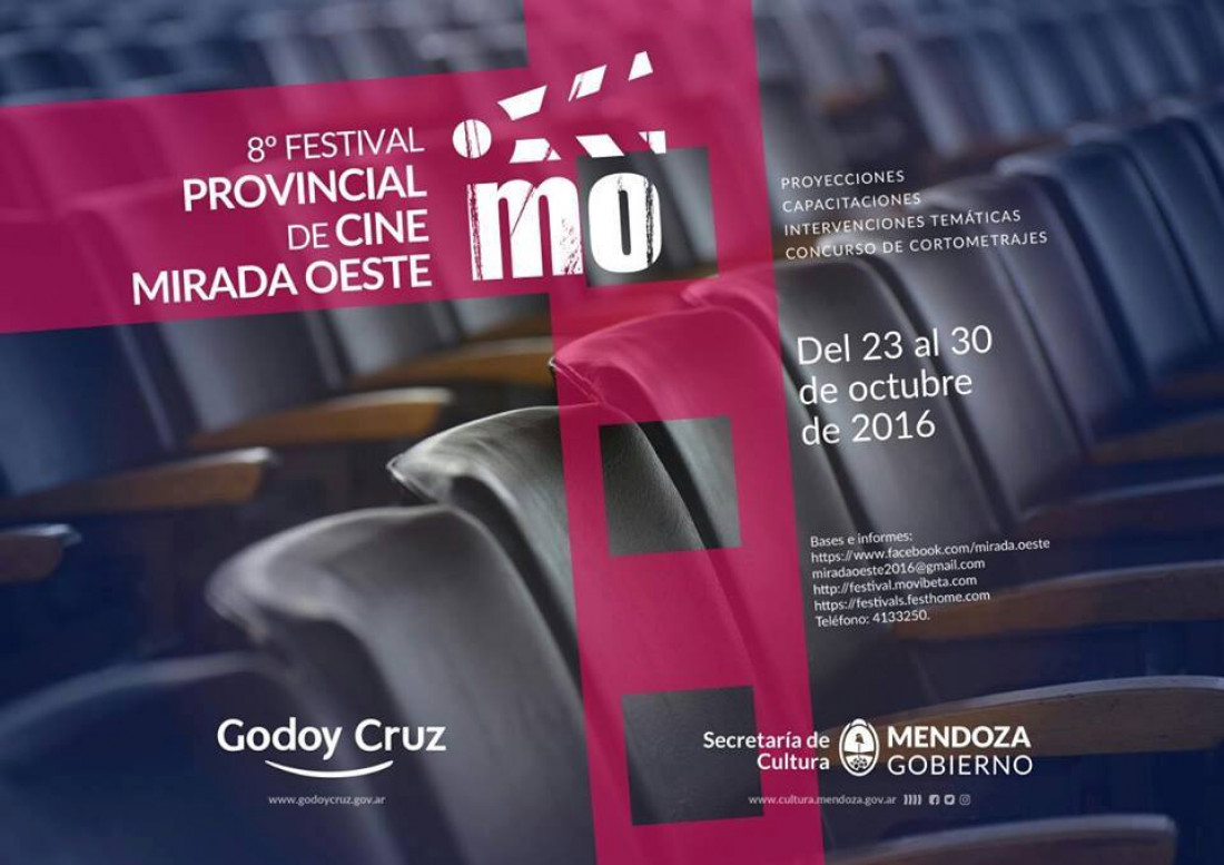 El 23 de octubre arranca el Festival Provincial Mirada Oeste