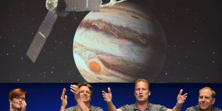 Juno llegó a la órbita de Júpiter después de cinco años