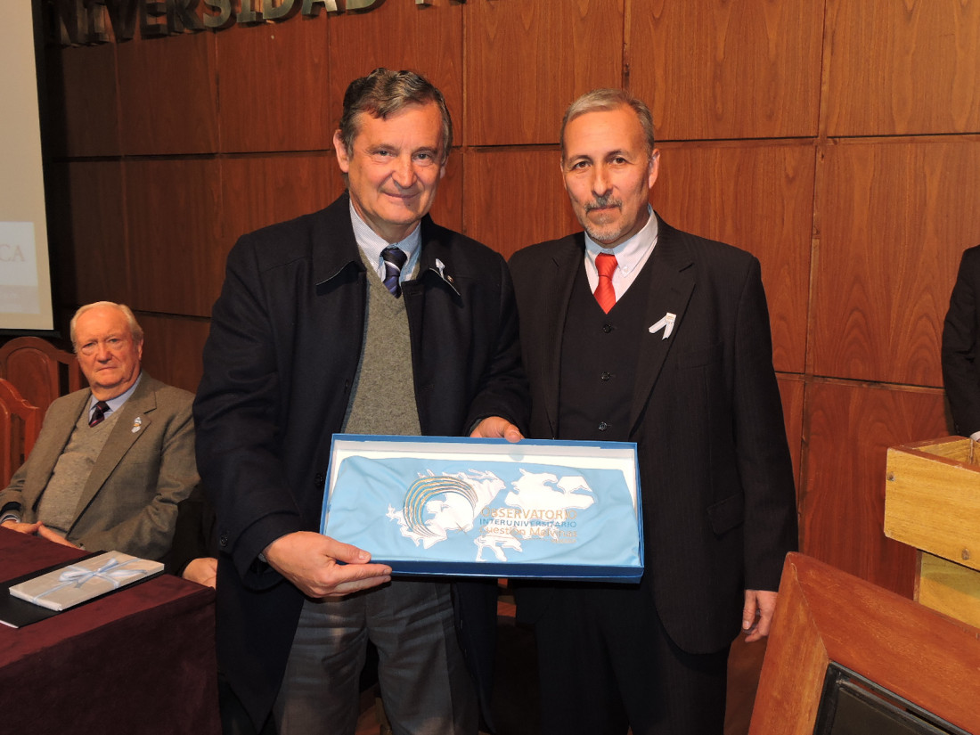 El rector Pizzi es el nuevo presidente del Observatorio de Malvinas