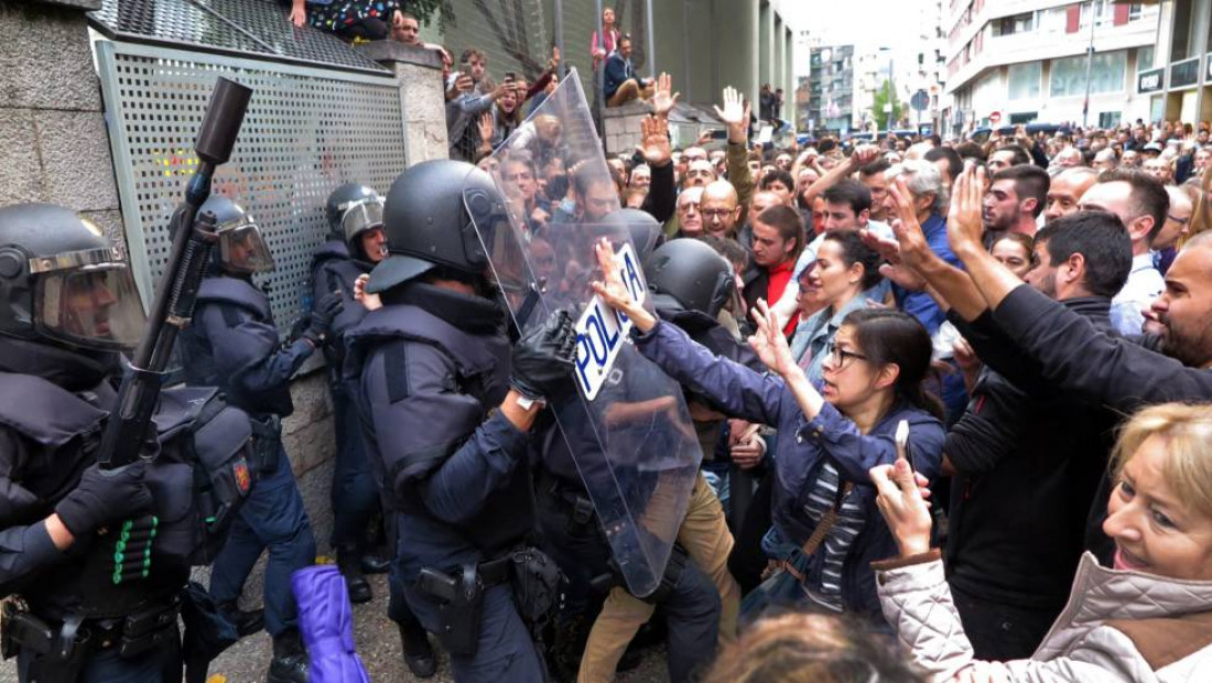 Referéndum en Cataluña: luego de los incidentes, piden intervención internacional