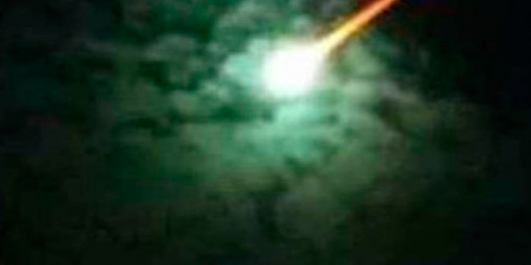 Los detalles del meteoroide que vio Mendoza