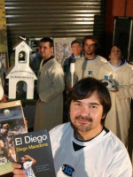 "Dalma nos pidió que sigamos con la Iglesia Maradoniana"
