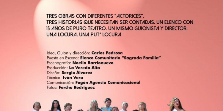 Un director de teatro comunitario ofrece un espacio de sanación