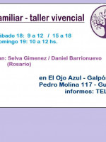 Taller Vivencial en El Ojo Azul Galpón Cultural