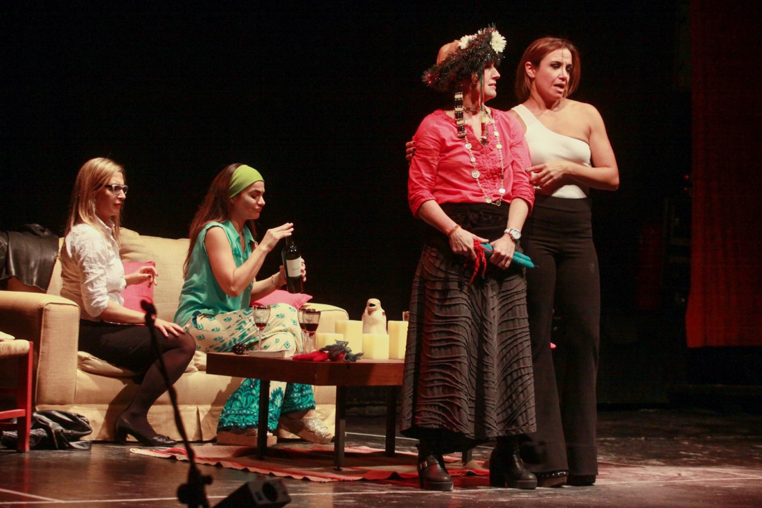 Cuatro actrices presentarán la obra "Mujeres que (m) aman demasiado"