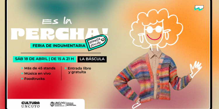 Se viene la segunda edición de la feria de indumentaria "Es la percha!" 