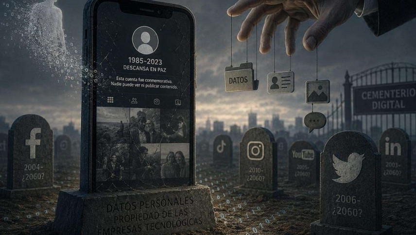 imagen que ilustra noticia Herencia digital: qué pasa con las cuentas, redes sociales y bienes virtuales cuando una persona fallece