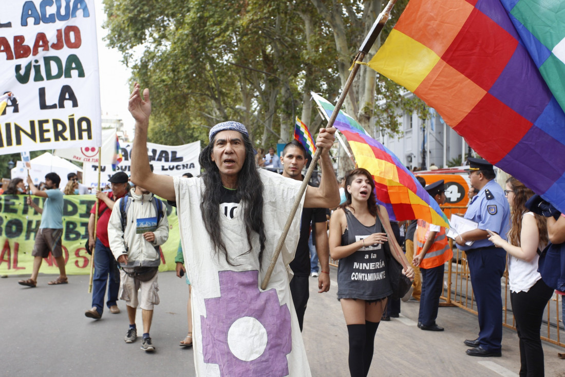 Protestas en el Carrusel de las Reinas