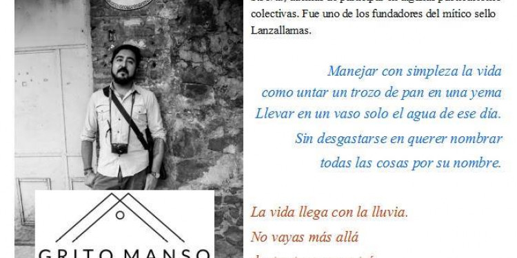 Nace una nueva editorial: "Grito Manso"