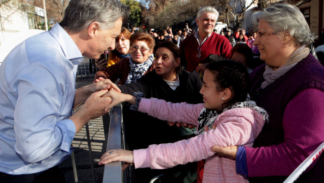 imagen Macri le apuntó a los narcos: "Vamos a echarlos a patadas"