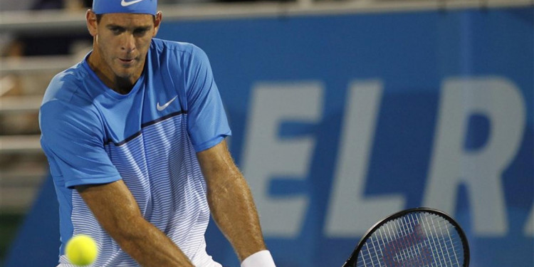  Del Potro ganó y va por la semifinales en Delray Beach