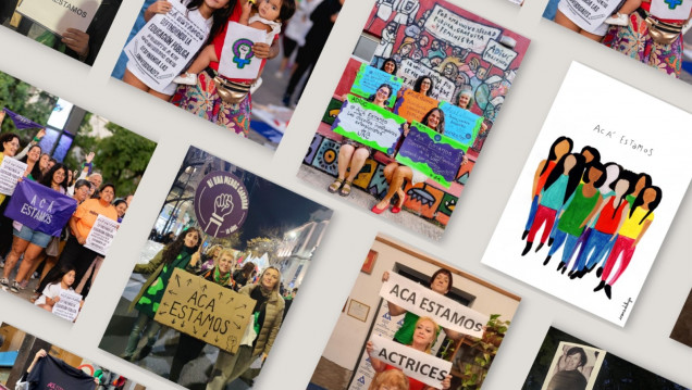 imagen Inaugura "Acá estamos", una muestra artística que conjuga feminismos, arte y palabra