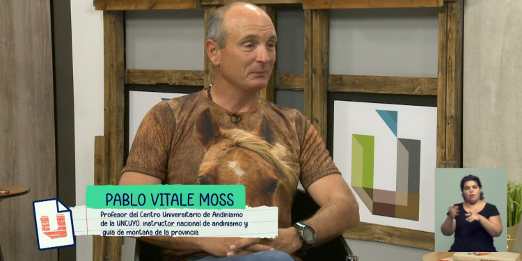 Pablo Vitale Mosso, toda una vida dedicada al montañismo y a la UNCUYO