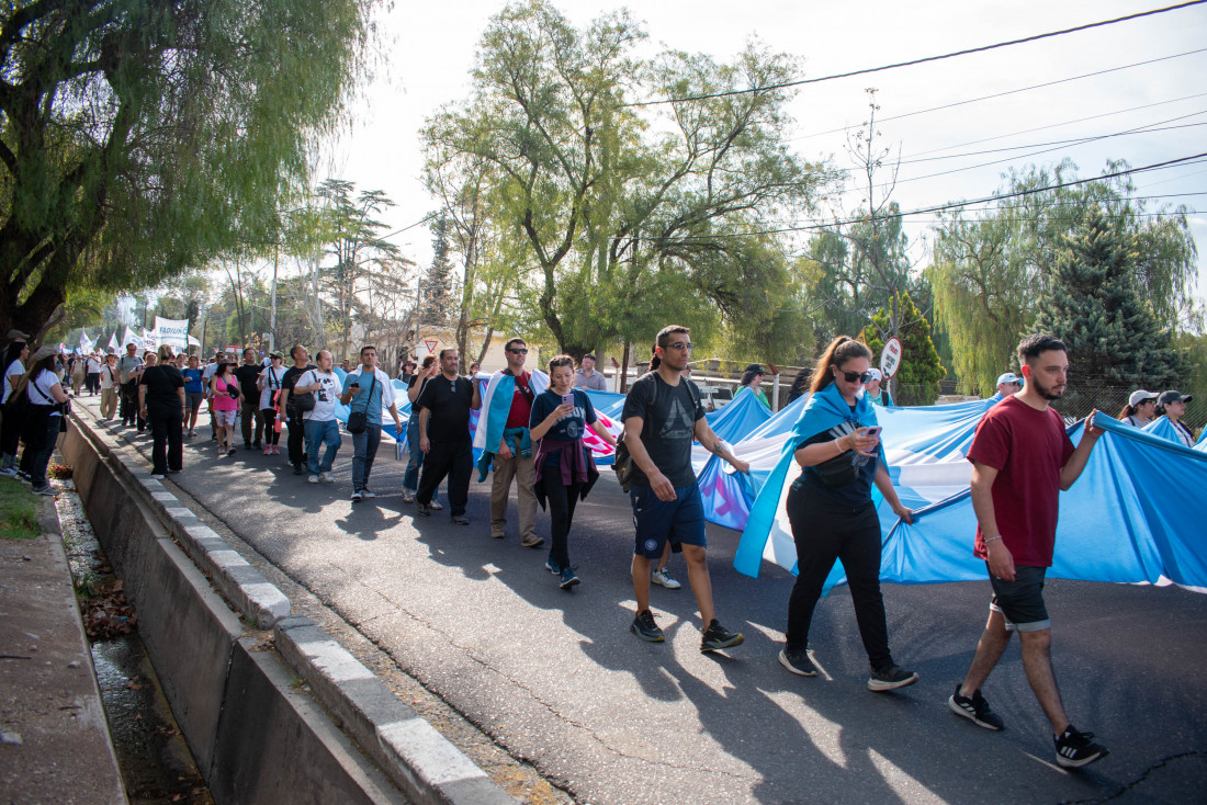 La Quinta Marcha Federal Universitaria en Mendoza