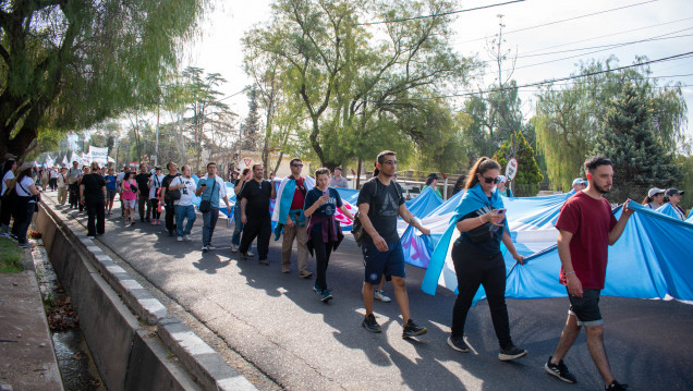 imagen La Quinta Marcha Federal Universitaria en Mendoza